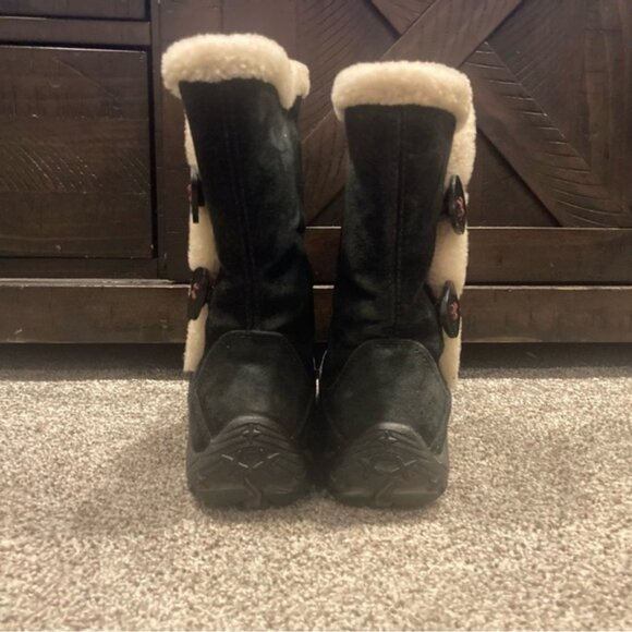 Merrell Yarra boots black suede women's 6 - Picture 4 of 10